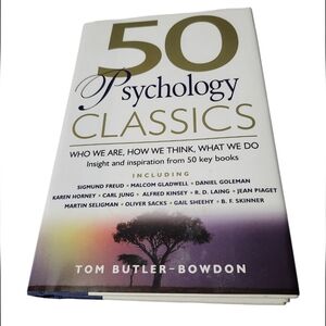 50 Psychology Classics  Book  Hardback  By Tom Butler-Bowden